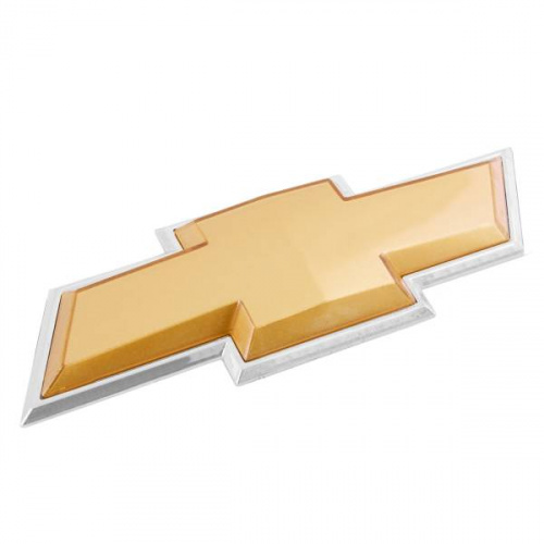 Эмблема золото SW Chevrolet большая 170x55мм (скотч/крепеж)
