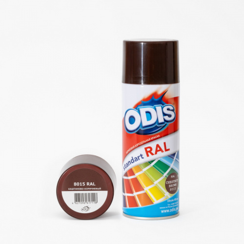 Краска-спрей ODIS standart RAL каштаново-коричневый