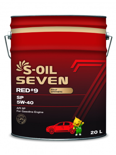 S-OIL 7   RED  #9  SP  5W40  (20л), Fully Synthetic      (SEVEN #9 1.1.2)