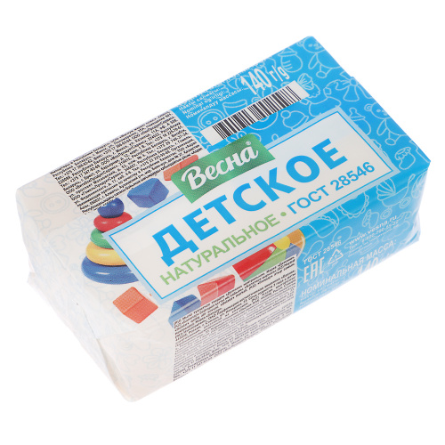 Мыло твердое ВЕСНА Детское, 140 г