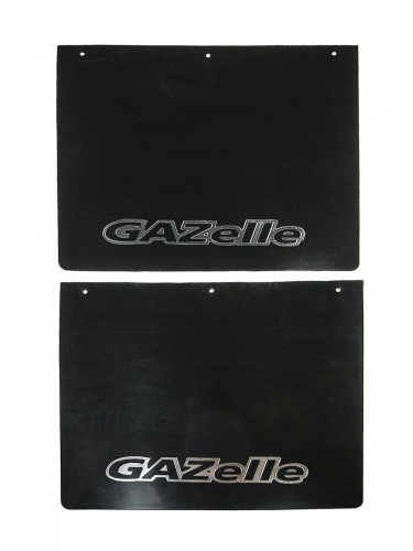 Брызговик универсальный, GAZelle чёрный ( 36*41 см, комплект 2 шт)