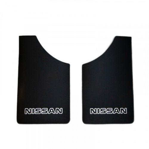 Брызговик универсальный NISSAN черный для легковых автомобилей комплект 2шт