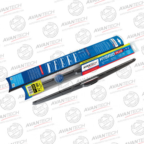 Щетка стеклоочистителя гибридная на правый руль Avantech Hybrid 600мм ( 24'' )