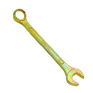Ключ рожково-накидной, 24мм ЕРМАК желтый цинк