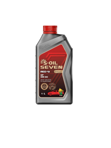 S-OIL 7   RED  #9  SP  5W30  (1л), Fully Synthetic (1/12)      (SEVEN #9 1.1.2)