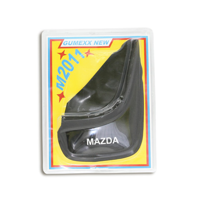 Брызговик универсальный черный 2шт. LUX  MAZDA в блистере