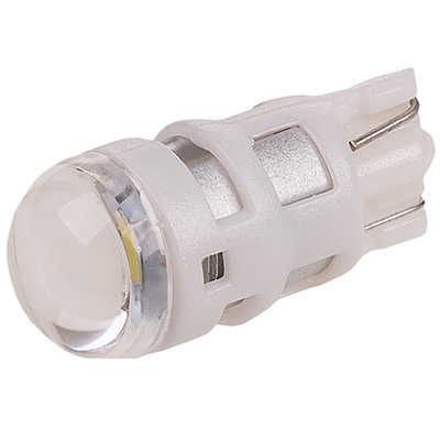 Автолампа диод T10 (W5W) 12V 1 SMD диод 1-конт Белая SKYWAY (в компл. 2 шт.)