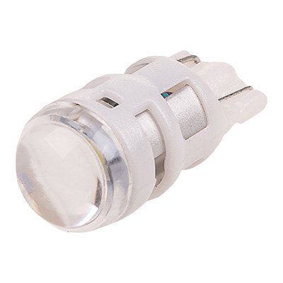 Автолампа диод T10 (W5W) 12V  1 SMD 1-конт Белая SKYWAY B OSRAM комп.2 шт габарит/стоп/салон/номер