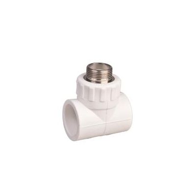 Тройник комбинированный SPK  25*1/2*25 НР бел. PPR