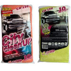 Салфетки из микрофибры набор 30*30см, (10 шт) (260 г/м2)  СА-120