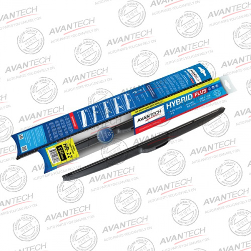 Щетка стеклоочистителя гибридная на правый руль Avantech Hybrid 550мм ( 22'' )
