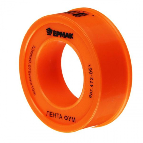 ЕРМАК Лента ФУМ 1/2"(12мм)х0,075ммх10м