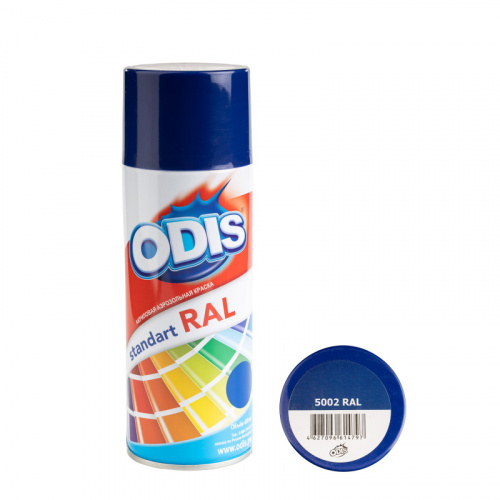 Краска-спрей ODIS standart RAL ультрамариново-синий