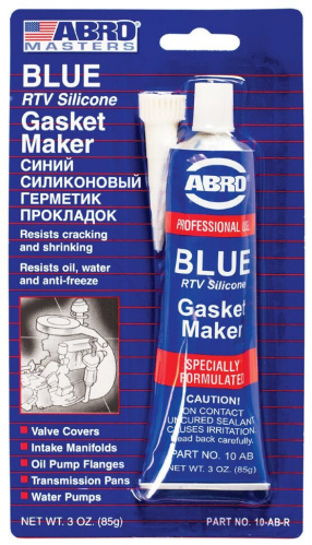 Герметик-прокладка синий (Blue) 85гр. "ABRO MASTERS"