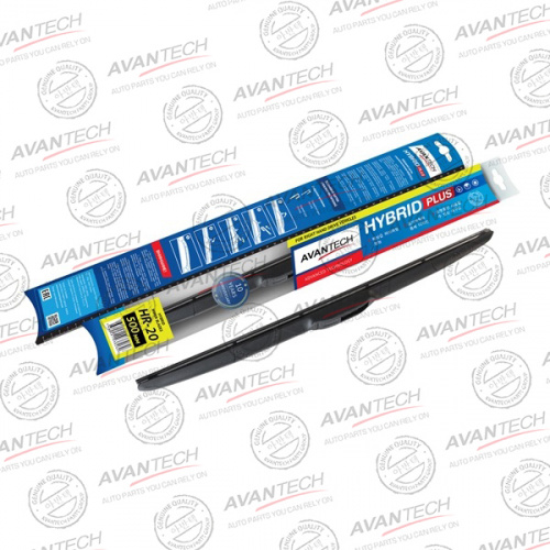 Щетка стеклоочистителя гибридная на правый руль Avantech Hybrid 500мм ( 20'' )