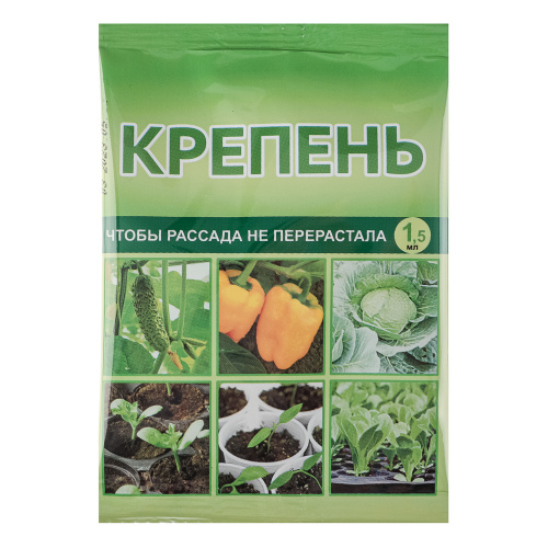 Препарат Крепень 1,5 мл от перерастания рассады ВХ, шт