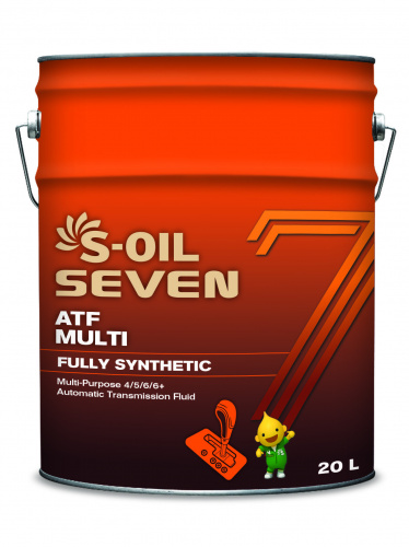 S-OIL 7   ATF  MULTI  (20л), Fully Synthetic      (ATF 1.1.7)