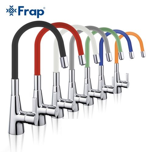 Смеситель д/к Frap® d35, на гайке, (корпус под гибкий излив серии W) Frap® F4153 40мм хром   
