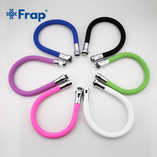 Излив силиконовый гибкий  FRAP®  F7253 СИНИЙ 53см,