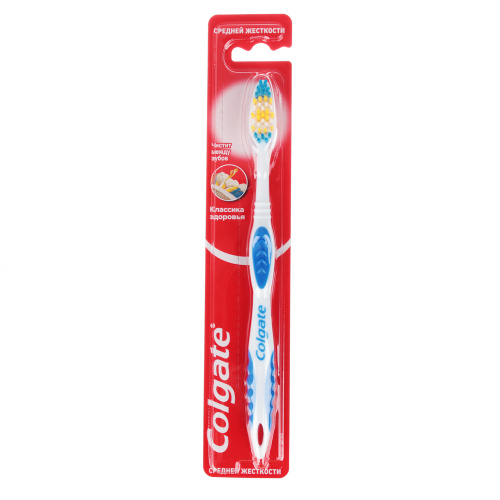 Зубная щетка COLGATE Классика здоровья, средняя, 1 шт, шт