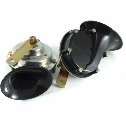 Сигнал звуковой электр. 12 V  2шт. VOLGA "улитка" d=105мм, 500/410 Hz.