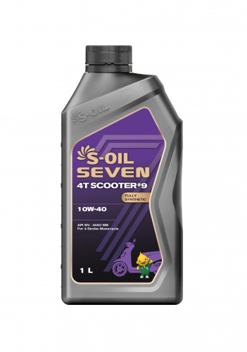 S-OIL  7   4T SCOOTER #9  SN/MB  10W40 (1л), Fully Synthetic (1/12)      (SEVEN # MOTO 1.1.1)