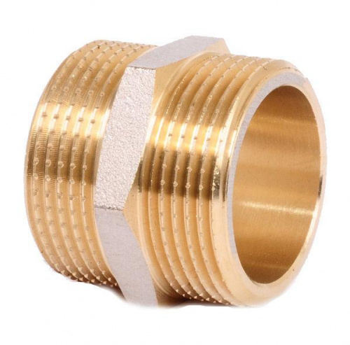 Бочонок (ниппель)латуниевый FRAP®  2" x 2" НР-НР (уп.4/36) СУПЕР ЦЕНА !!!