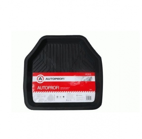 Коврик-ванночка для заднего ряда 1пр Autoprofi черный (15шт/уп) (MAT-150r BK), шт