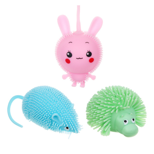 LASTIKS Игрушка в виде персонажей и животных резиновая, 6-11см, резина, 8 цветов, шт