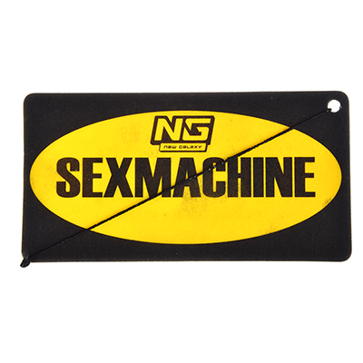 NEW GALAXY Ароматизатор бумажный Danger/Sexmachine, 8гр., ваниль