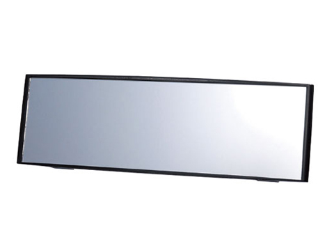 Зеркало заднего вида Carmate Convex Mirror, сферическое, 240 мм, черное