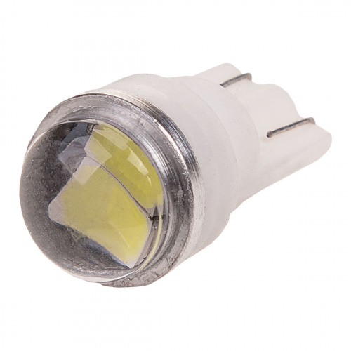 Автолампа диод T10 (W5W) 12V  3 SMD без цоколя 1-конт Белая SKYWAY B комп.2 шт габарит/стоп/салон/но