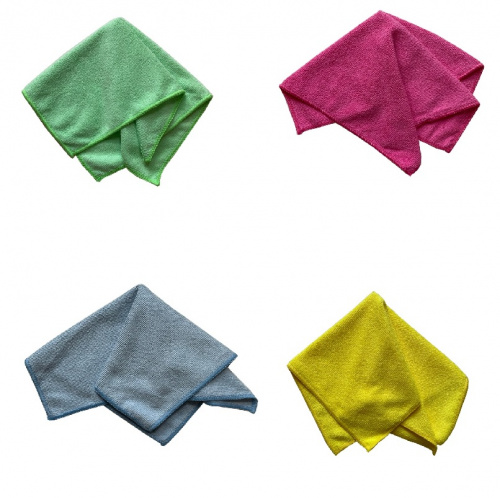 Салфетки из микрофибры набор 30*30см,  (12 шт)  Fiberhan (200 г/м2) 