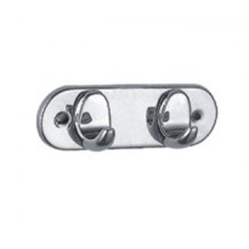 Крючок двойной FRAP® F1505-2 металл, хром
