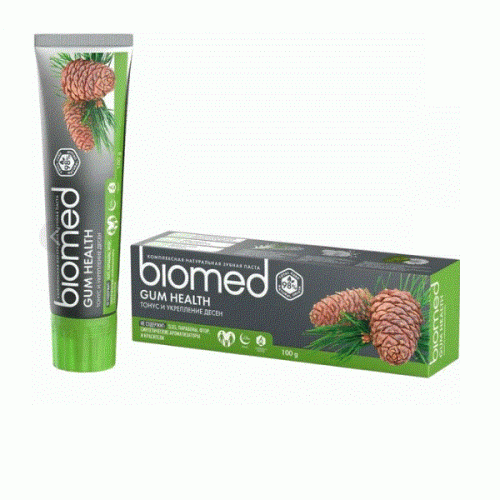 Зубная паста BIOMED Отбеливающая/Здоровье десен, 100г, шт