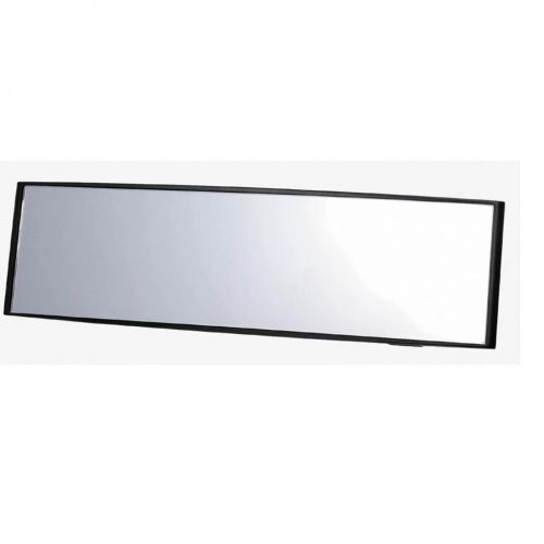 Зеркало заднего вида Carmate Convex Mirror, сферическое, 290 мм, черное