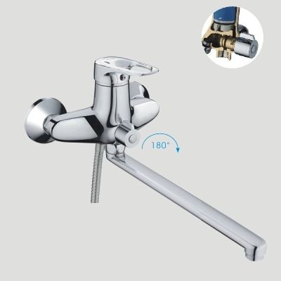 Смеситель д/в Frap® d40,нос 40F-2, (дивертор в корпусе)  F2204