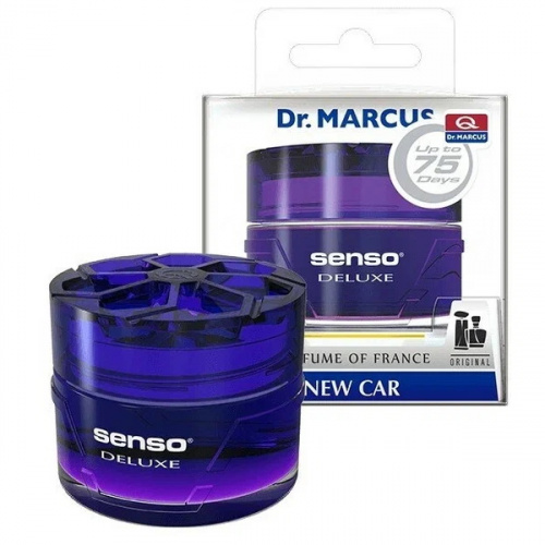 Ароматизатор воздуха гелевый в банке "Dr.MARCUS" Senso Deluxe, New Car