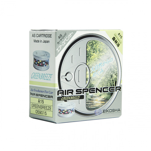 Ароматизатор EIKOSHA® меловой SPIRIT REFILL - GREEN BREEZE/зеленый бриз A-15