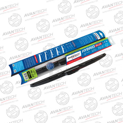 Щетка стеклоочистителя гибридная на левый руль Avantech Hybrid 400мм ( 16'' )