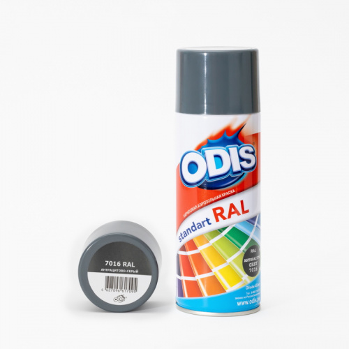 Краска-спрей ODIS standart RAL антрацитово-серый