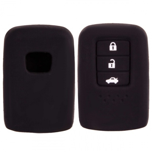 Чехол на ключ автомобильный SKYWAY силиконовый для HONDA ACCORD (3 кнопки)